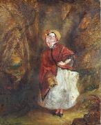 William Powell  Frith Barnaby Rudge oil on canvas